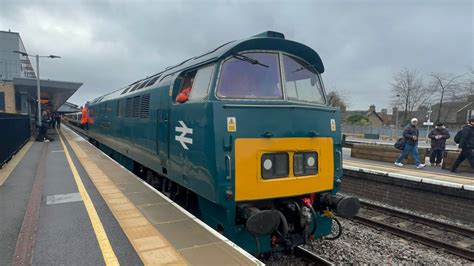 D1015 Western Champion On Test Driver Training At Oxford Railway