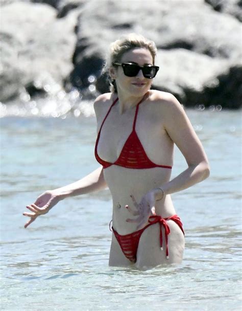 STEPHANIE PRATT In Bikini At A Beach In Mykonos 06 27 2022 HawtCelebs