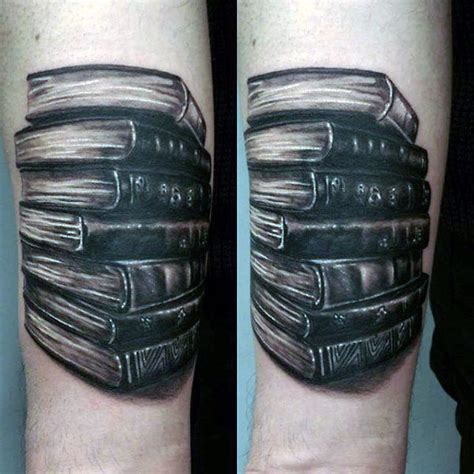 75 Awesome Book Tattoos For Men [2024 Inspiration Guide] Book Tattoo