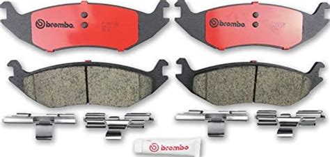 Amazon Brembo P11024N Premium Ceramic Rear Disc Brake Pad Set