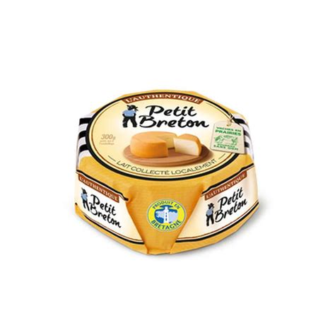 Fromage au lait pasteurisé l Authentique 27 de MG Petit Breton 300 g