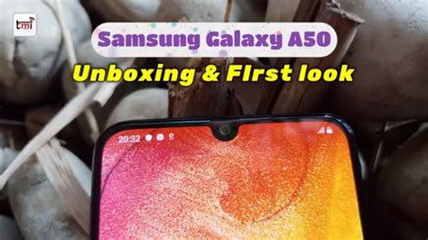 Samsung Galaxy A50 Unboxing And 1st Impressions Camera Samples Youtube