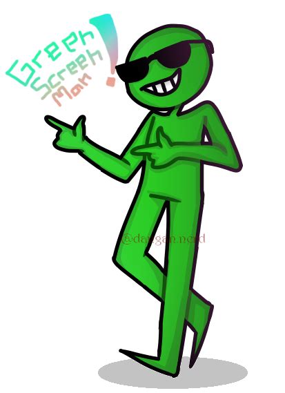 GREEN SCREEN MAN, HE RETURNS by LostInDrawing143 on DeviantArt