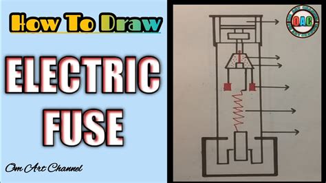 Electric Fuse Diagram Electric Fuse Drawing How To Draw Electric Fuse Fuse Kaise Draw