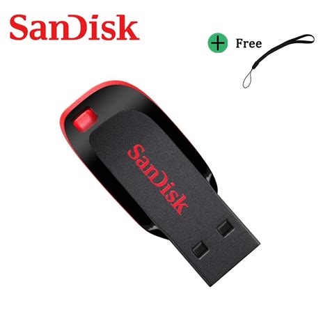 Sandisk 100 Original Cruzer Blade Cz50 Usb Flash Drive 128gb 64gb 32gb 16gb Pen Drive Usb 2 0