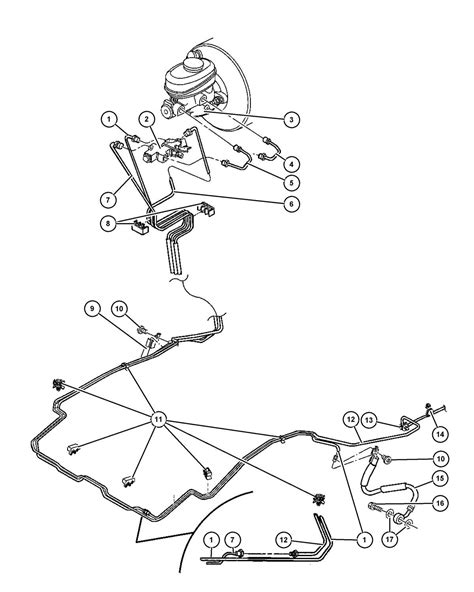 Diagram Of Brake Lines For A Jeep Wrangler