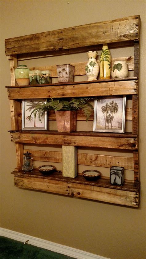 Pallet Board Shelves Bathroom Rustic Pallet Home Decor Wooden Pallet