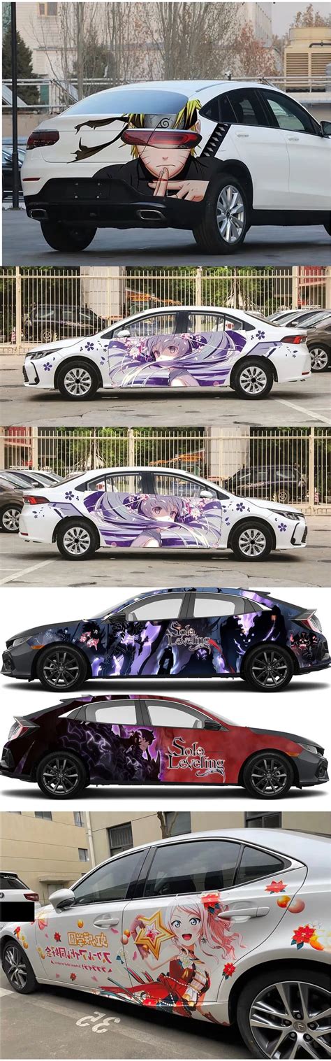 Itasha Anime Stickers For Car Decals Stickers Vinyl Custom Car ...