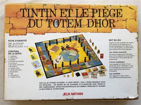 Tintin Et Le Pi Ge Du Totem Dhor Jeu Rare Kaufen Auf Ricardo