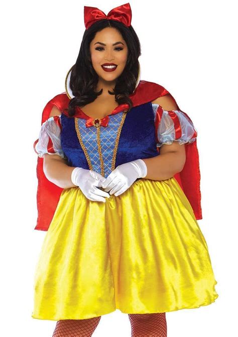 Plus Fairy Tale Snow White Costume Plus Size Costumes Leg Avenue