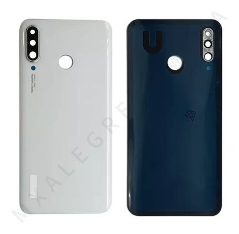 Tapa Trasera Cristal C Mara Para Huawei P Lite Mp Blanco Env O Gratis