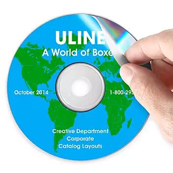 CD Labels, DVD Labels in Stock - ULINE