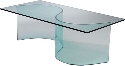 Mesa Cristal Curvado Las Mejores Mesas