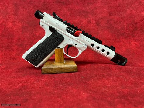 Ruger Mark Iv 2245 Lite Storm Trooper Comp 22lr White 43950 For Sale