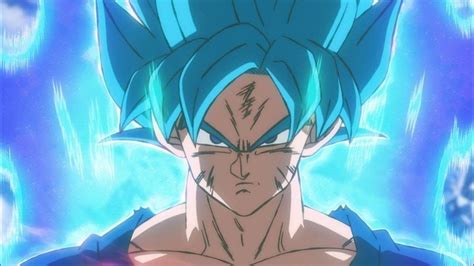 Goku Goes Super Saiyan Blue Dragon Ball Super Broly English Dubbed