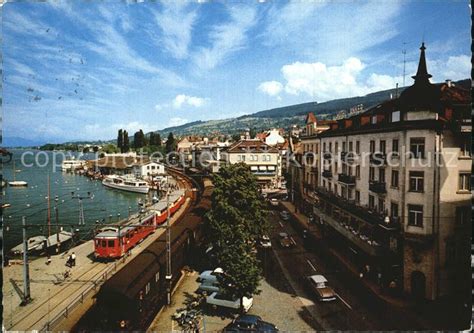 Rorschach Bodensee Hafenbahnhof Mit Hotel Anker Kat Rorschach Nr