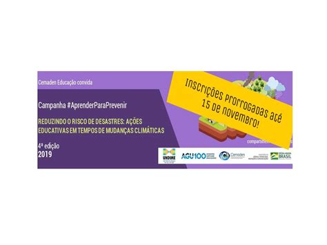 Campanha AprenderPara Prevenir 2019 Cemaden Educação