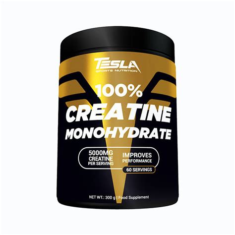 100 Creatine Monohydrate 500gr Tesla Nutrition Nutrisportma Maroc