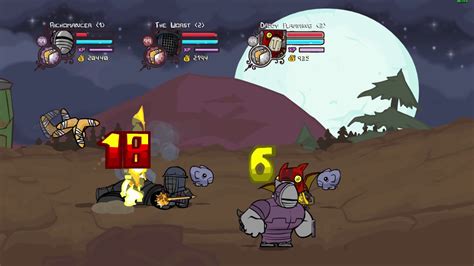 Castle Crashers Kill Beefy Enemy Fast Strategy Youtube