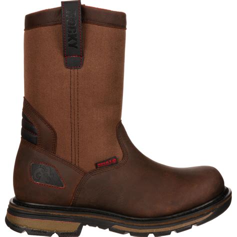 Rocky Hauler Composite Toe Waterproof Pull On Work Boot