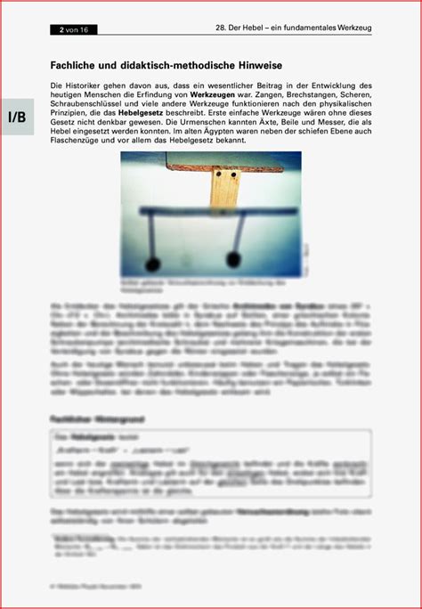 Staffelung Hebel Physik Arbeitsblatt Update Kostenlose