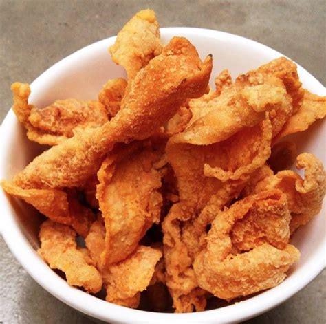 Crispy Chicken Skin Crispy Chicken Skin Recipe Fried Chicken Skin Food