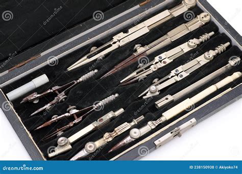 Set Of Tools For Drafting Drawing Stock Photo Image Of Japanese