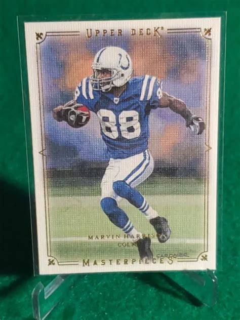 2008 UPPER DECK chefs d œuvre Marvin Harrison 62 Colts d Indianapolis