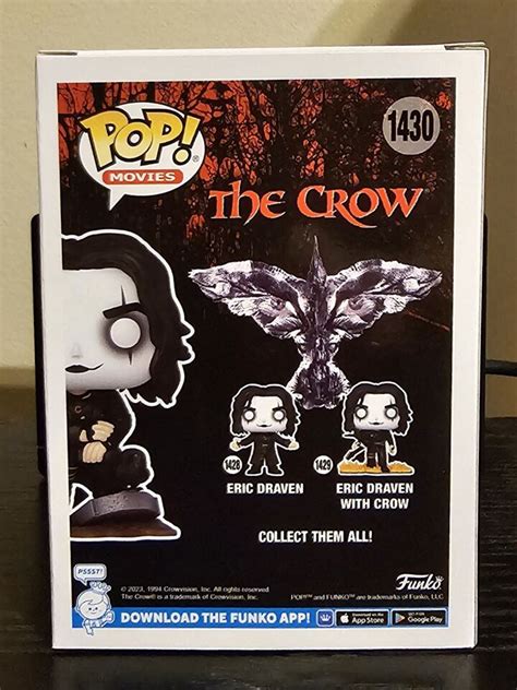 The Crow Eric Draven Funko Pop Brand New In Box Free Soft