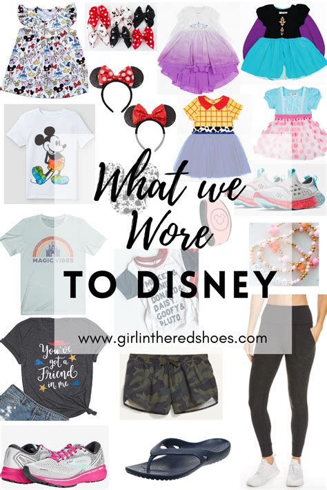 What We Wore To Disney · The Girl In The Red Shoes