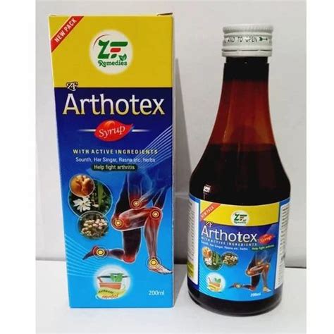 Ayurvedic Arthotex Joint Pain Relief Syrup Ml At Rs Bottle In