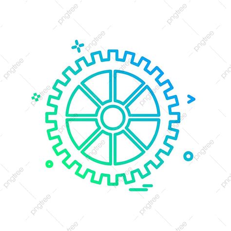 Dise O Vector Icono De Engranaje Png N Negocio Moderno Png Y