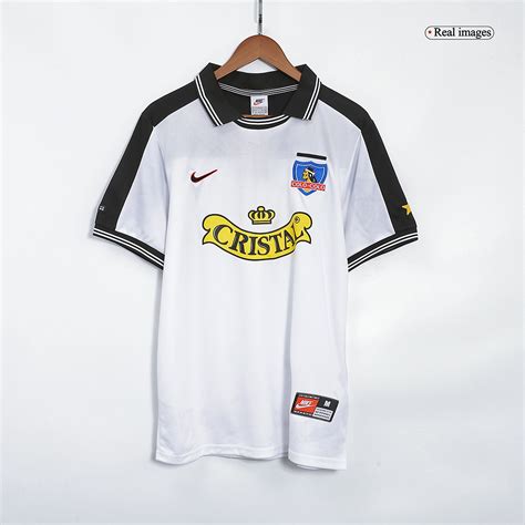 Camiseta Retro Colo Colo Primera Equipaci N Local Hombre Versi N