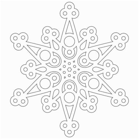 Free Snowflakes Coloring Pages Printable