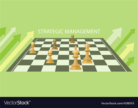 Business Strategic Management Royalty Free Vector Image