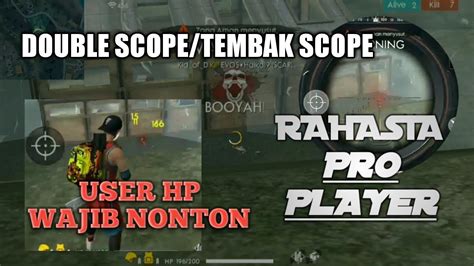 PART AWAL DOUBLE SCOPE TEMBAK SCOPE RAHASIA PRO PLAYER YouTube