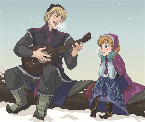 Kristoff And Anna Frozen Fan Art 35250778 Fanpop