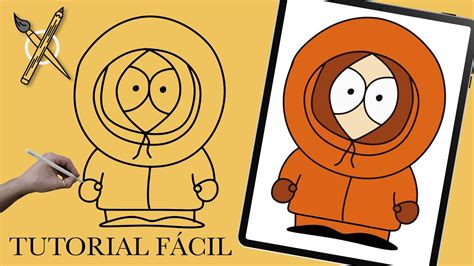 COMO DESENHAR KENNY DE SOUTH PARK FÁCIL TUTORIAL PASSO A PASSO VAMOS