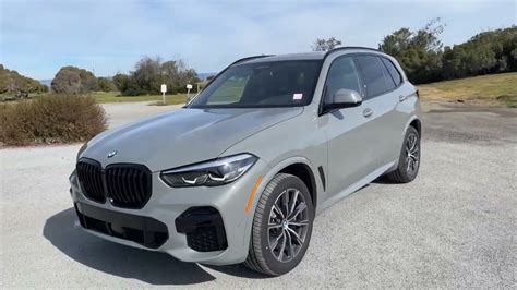 Tour The 2022 X5 M50i In Individual Lime Rock Grey 4k Youtube