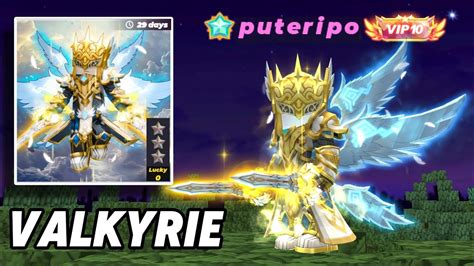 Review "VALKYRIE Armor & DUAL BLADE! Skyblock - YouTube