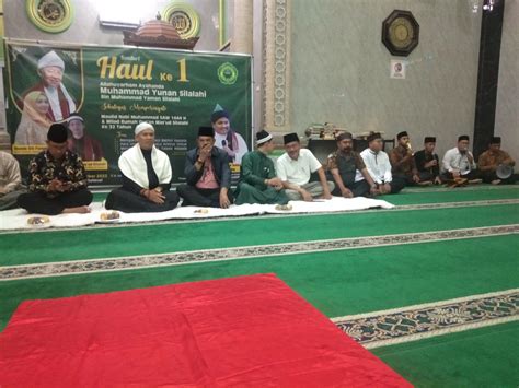 Hadiri Kenduri Haul Ke 1 Pendiri Rumah Quran Mas Ud Silalahi Rahudman