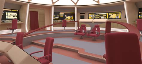 Artstation Star Trek Tng New Orleans Class Bridge