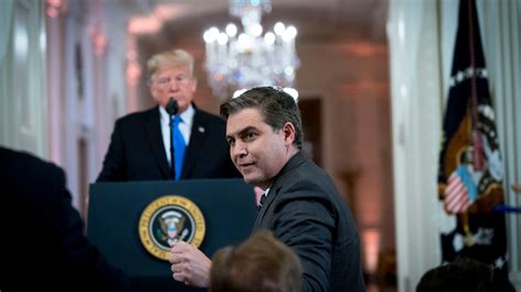 CNNs Jim Acosta Returns To The White House After Judges Ruling The