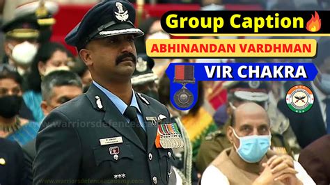 IAF Wing Commando Abhinandan Varthaman To Be Awarded Vir Chakra Best