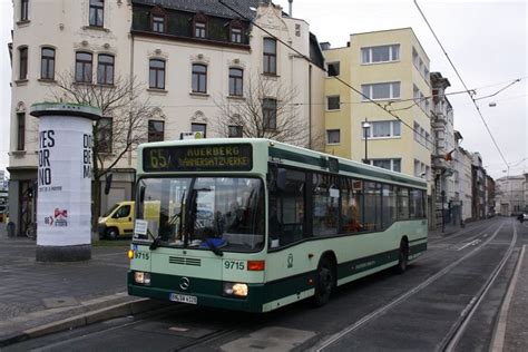 Bn Abschiedsfahrt Der Mb O N Mit Wagen Durch Bonn Und Das