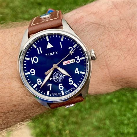 In Review Timex X Pan Am Waterbury Wristwatch Review