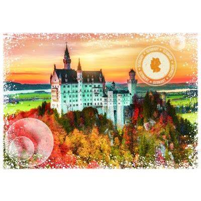 Puzzle Travel Around The World Germany Grafika F 33001 1000 Pieces