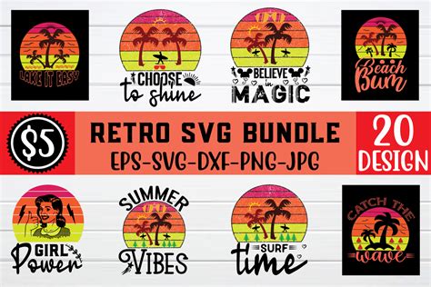 Retro Svg Bundle Bundle · Creative Fabrica