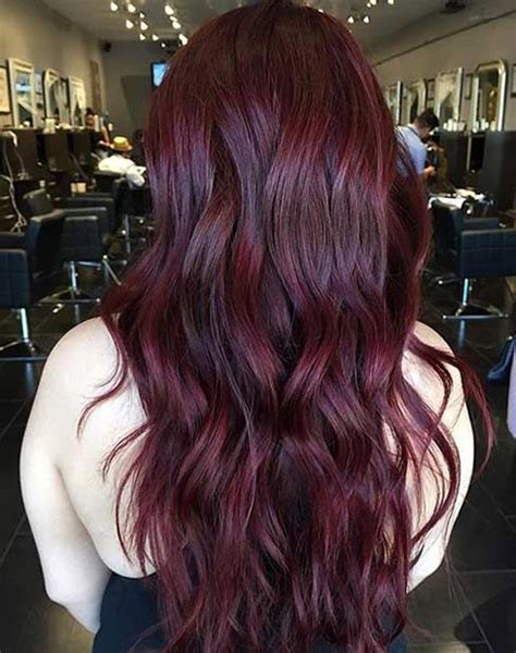 30 Dark Red Hair Color Ideas & Sultry Showstopping Styles