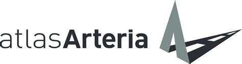 Atlas Arteria logo in transparent PNG and vectorized SVG formats